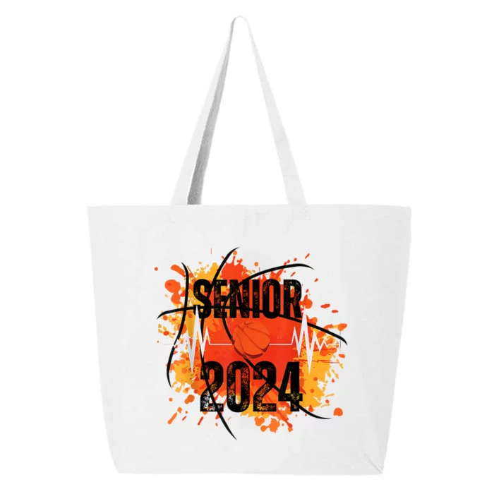 Senior Class Of 2024 Basketball Back To School 25L Jumbo Tote