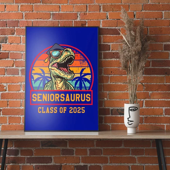 Seniorsaurus Class Of 2025 Senior Poster