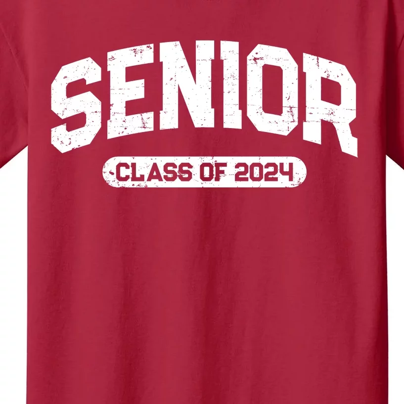 Senior Class Of 2024 Back To School Graduating In 2024 Kids T-Shirt