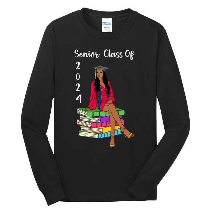 Senior Class Of 2024 Black Girl Graduation African Women Tall Long ...