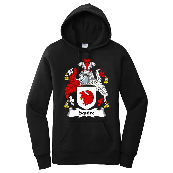 Squire Coat Of Arms Family Crest Women's Pullover Hoodie