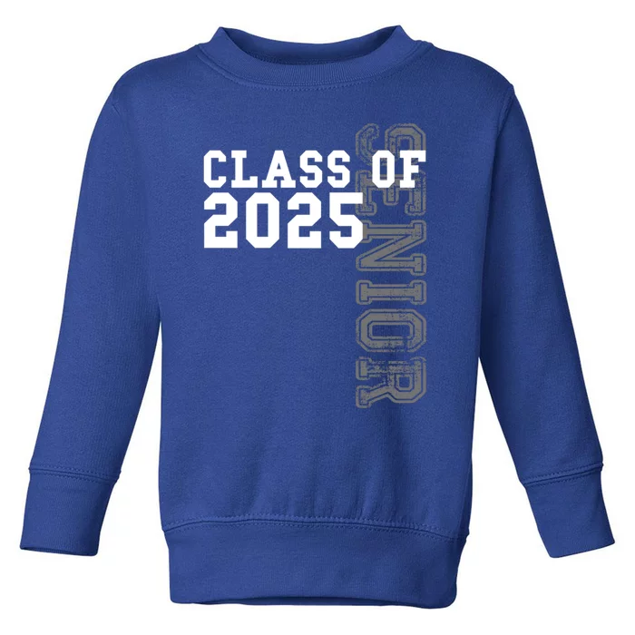 Senior Class Of 2025 Graduation 2025 Gift Toddler Sweatshirt