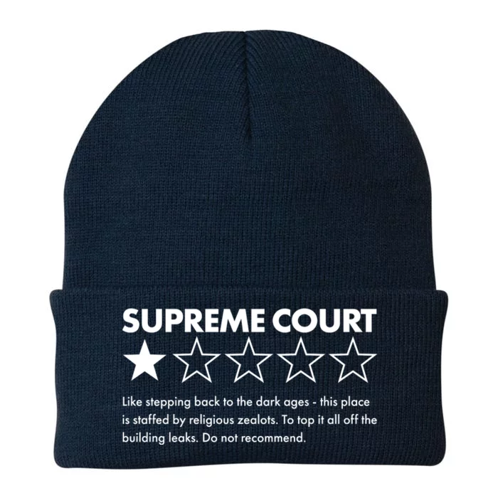 Supreme Court One Star Do Not Recommend Knit Cap Winter Beanie