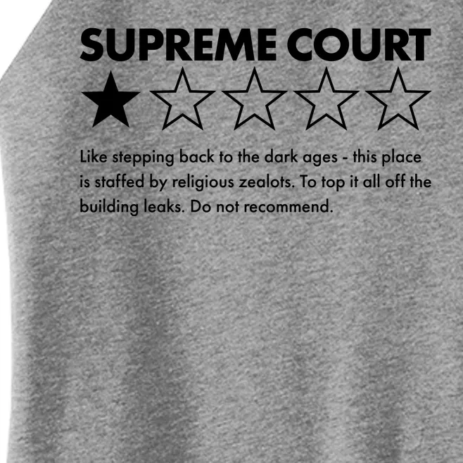 Supreme Court One Star Do Not Recommend Women’s Perfect Tri Rocker Tank