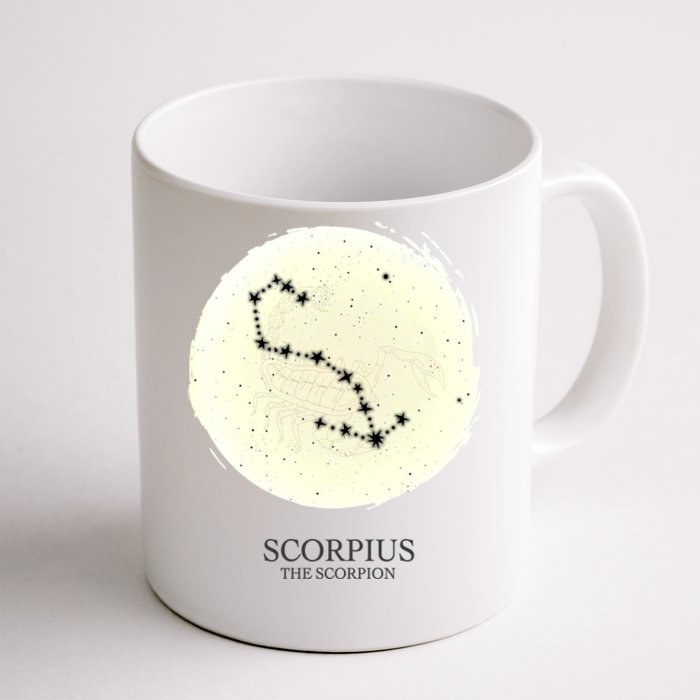 Scorpio Constellation Of The Zodiac Scorpius Star Astrology Gift Front & Back Coffee Mug