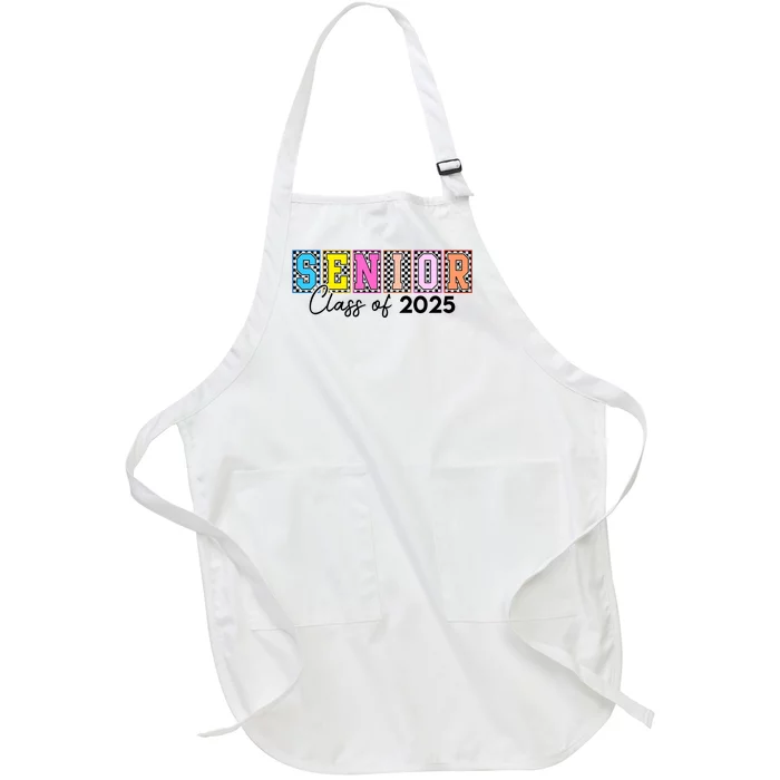 Senior Class Of 2025 Full-Length Apron With Pocket