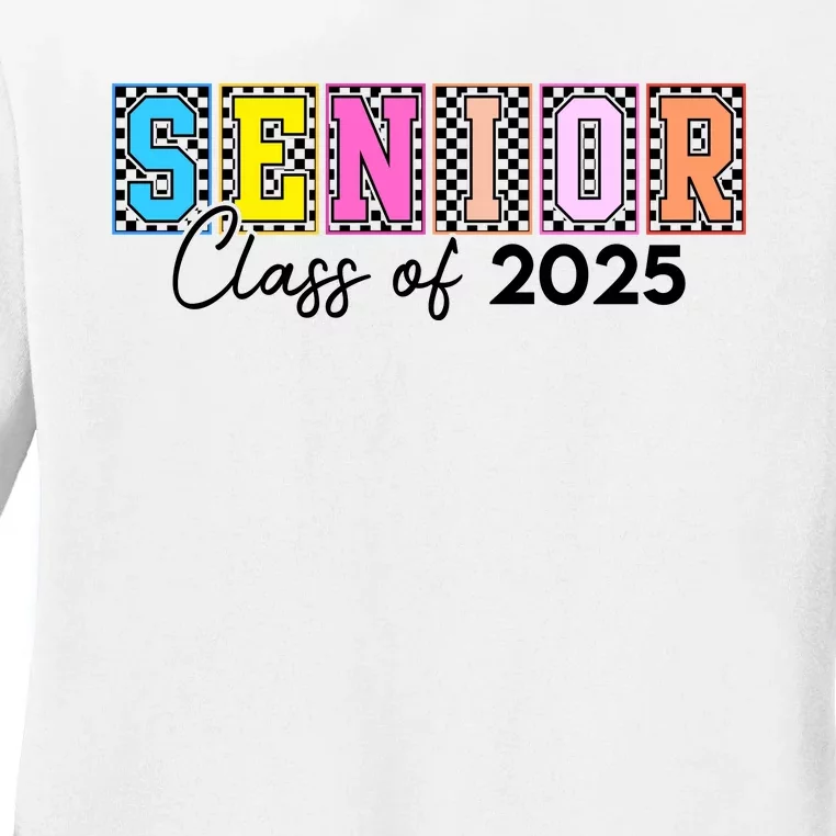 Senior Class Of 2025 Ladies Long Sleeve Shirt