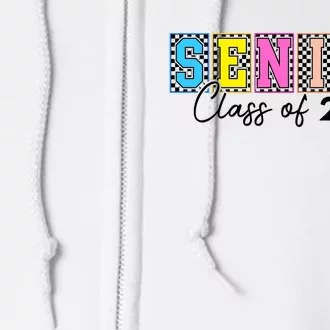 Senior Class Of 2025 Full Zip Hoodie