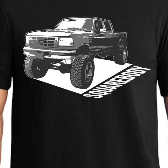 Squarebody Cute Old School Body Car Truck Lover Gift Pajama Set