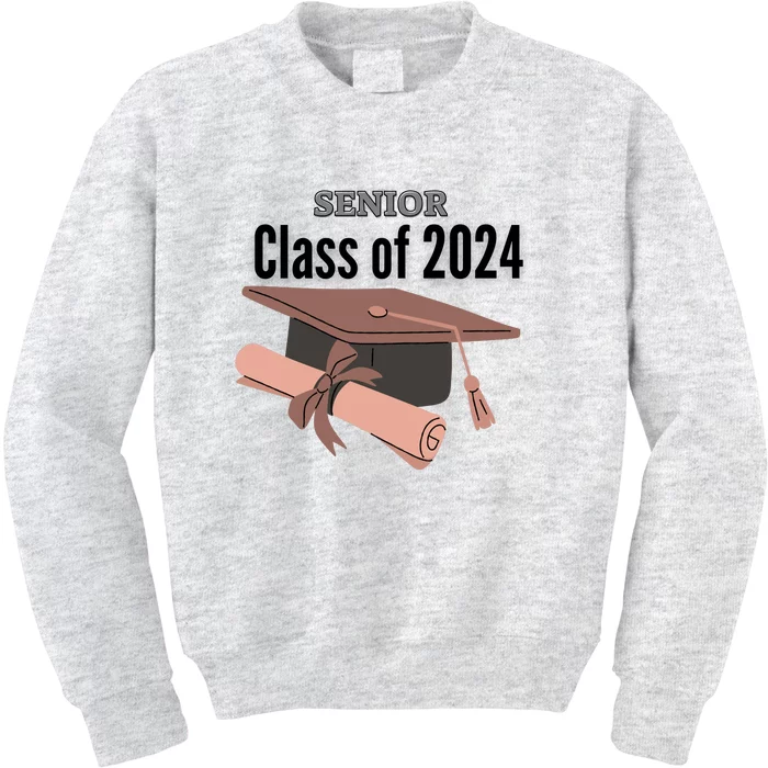 Senior Class Of 2024 Kids Sweatshirt