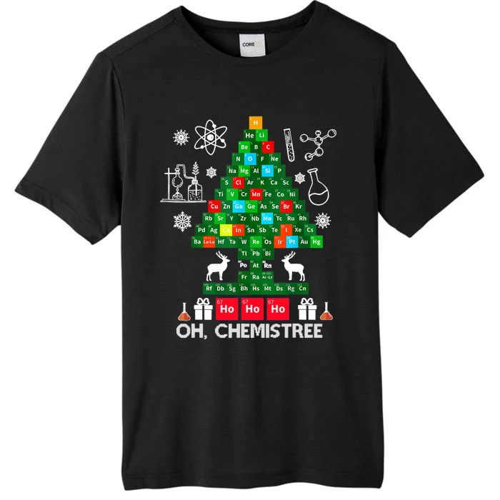 Science Christmas Oh Chemist Tree Chemistree ChromaSoft Performance T-Shirt