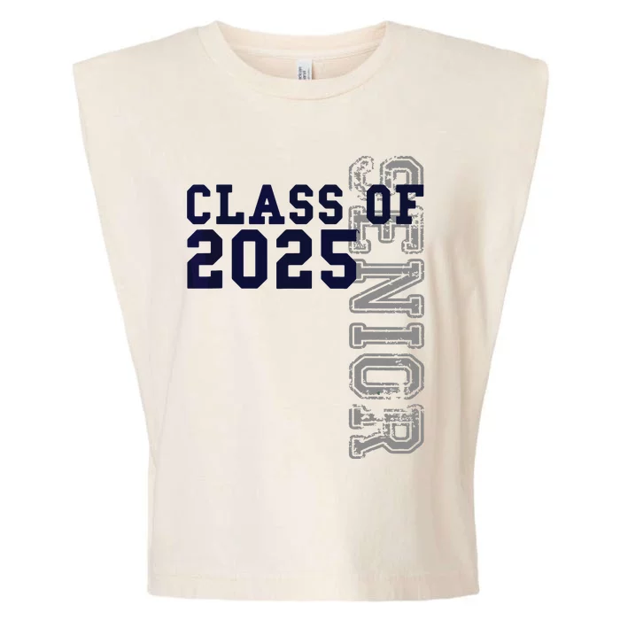 Senior Class Of 2025 Graduation 2025 Garment-Dyed Women's Muscle Tee