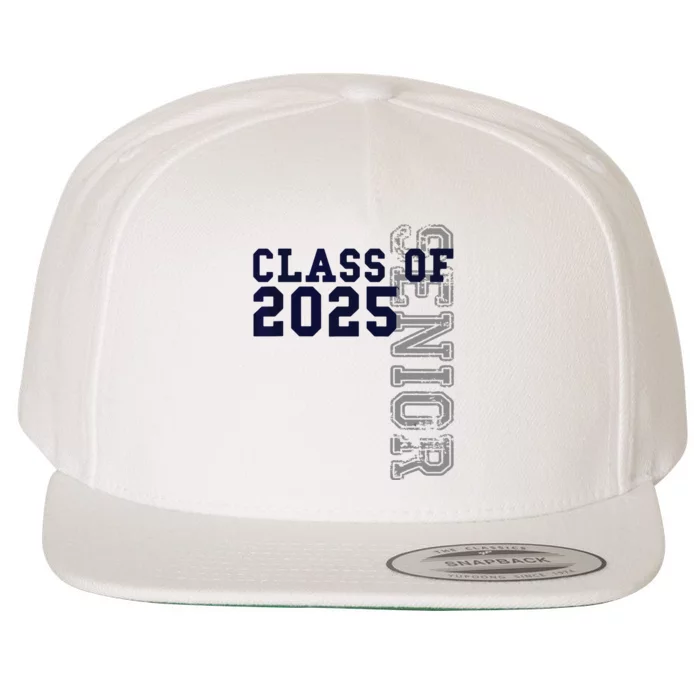 Senior Class Of 2025 Graduation 2025 Wool Snapback Cap