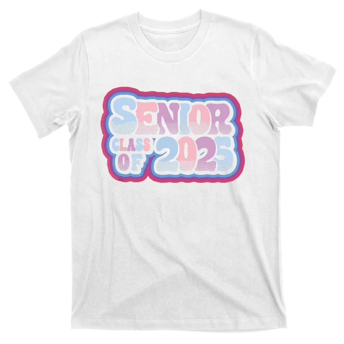 Senior Class Of 2025 Retro Design Boy Or Girl T-Shirt