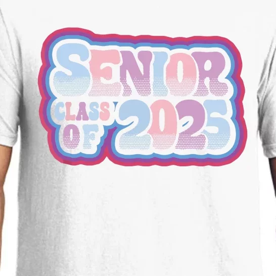 Senior Class Of 2025 Retro Design Boy Or Girl Pajama Set