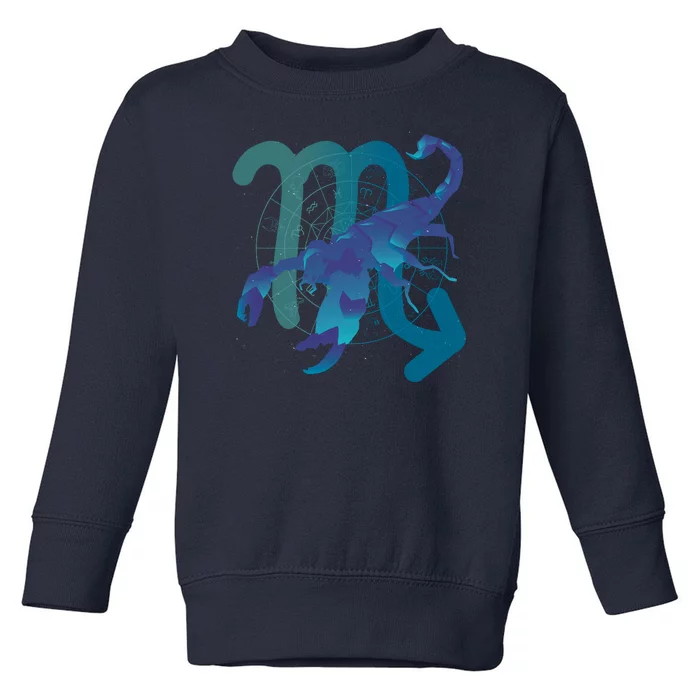 Scorpio Zodiac Symbol Toddler Sweatshirt