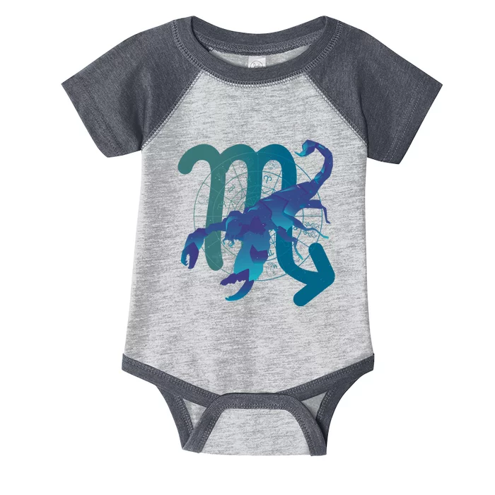 Scorpio Zodiac Symbol Infant Baby Jersey Bodysuit