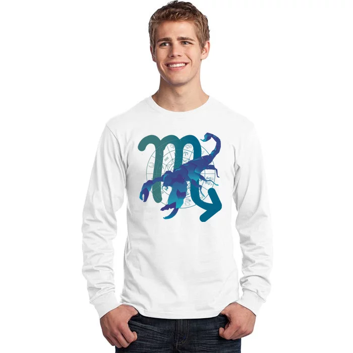 Scorpio Zodiac Symbol Tall Long Sleeve T-Shirt