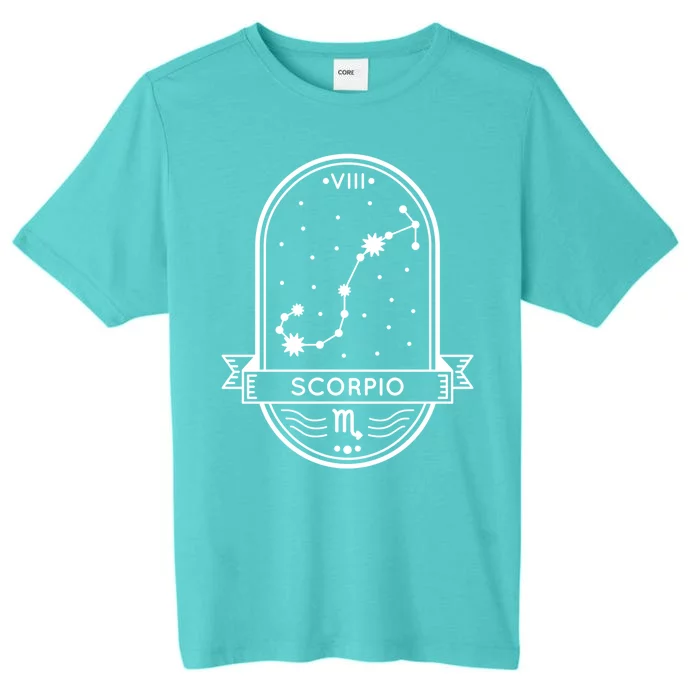 Scorpio Zodiac Symbol Design ChromaSoft Performance T-Shirt