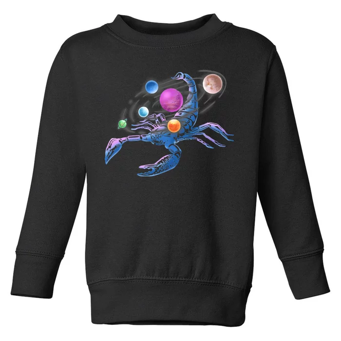 Scorpion Universe Toddler Sweatshirt