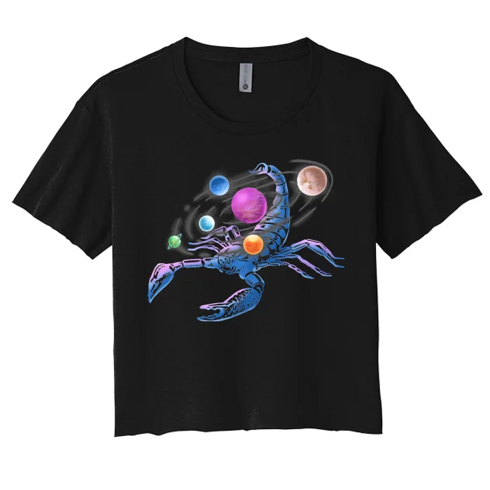 Scorpion Universe Women's Crop Top Tee