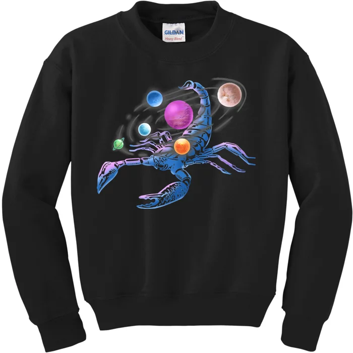 Scorpion Universe Kids Sweatshirt