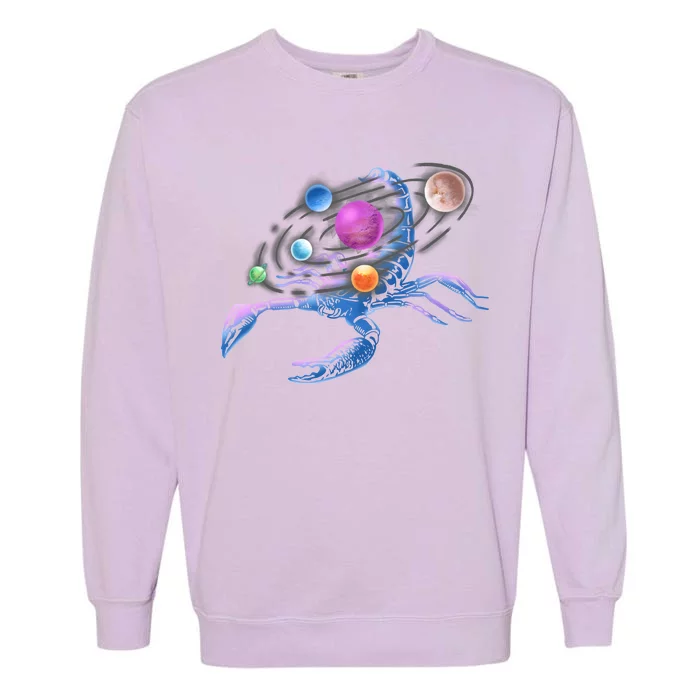 Scorpion Universe Garment-Dyed Sweatshirt