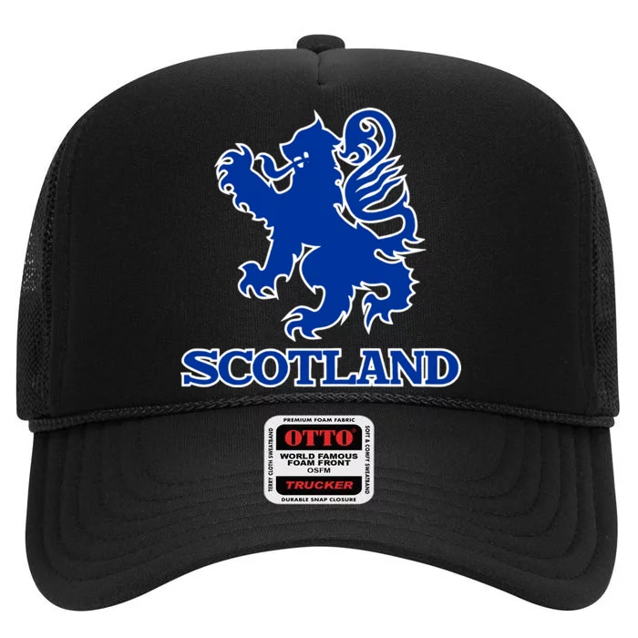 Scotland High Crown Mesh Trucker Hat