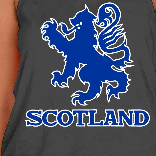 Scotland Women's Knotted Racerback Tank