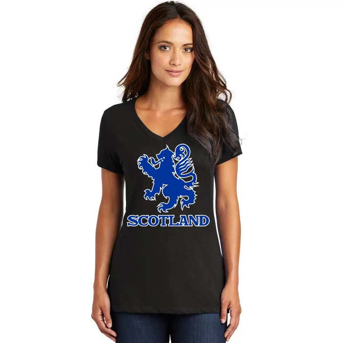 Scotland Women's V-Neck T-Shirt