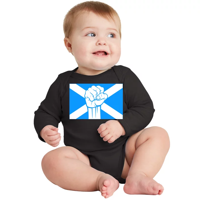 Scotland Power Baby Long Sleeve Bodysuit