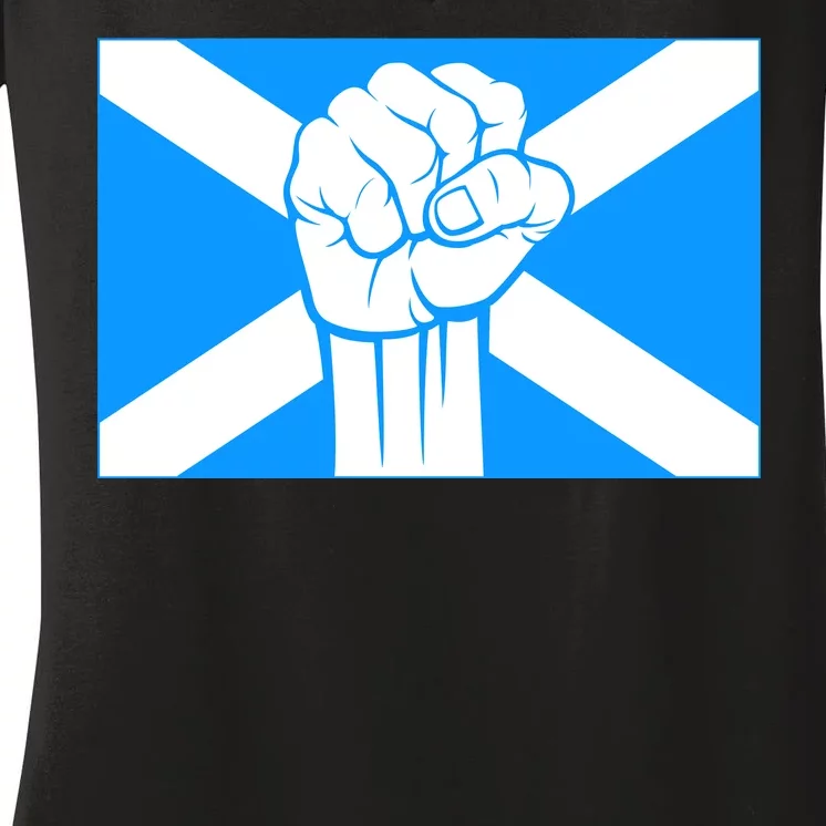 Scotland Power Women's V-Neck T-Shirt