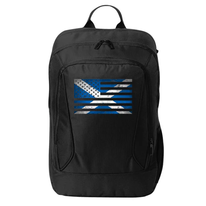 Scottish American Flag City Backpack