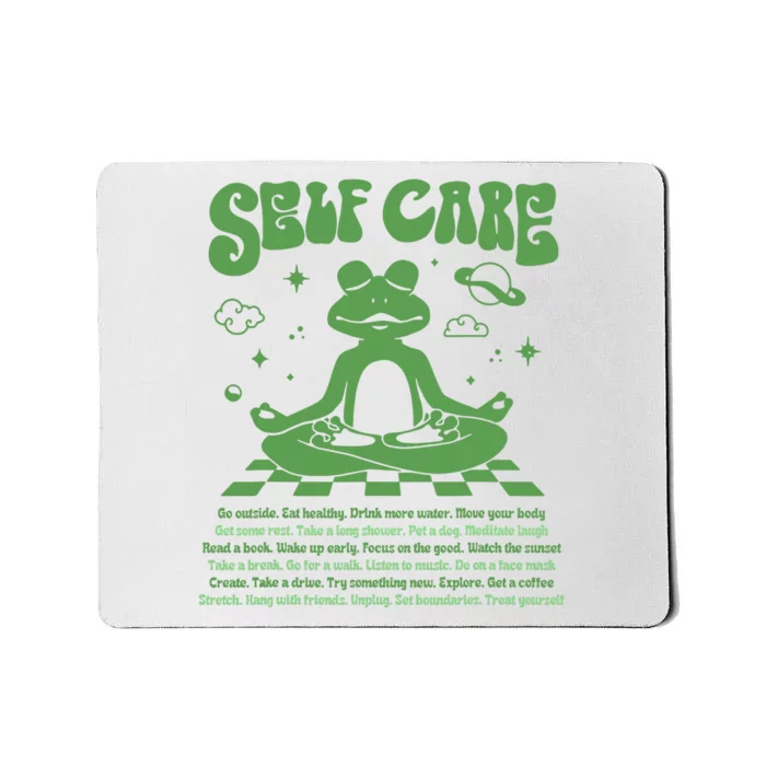 Self Care Positive Aesthetic Self Love Mousepad