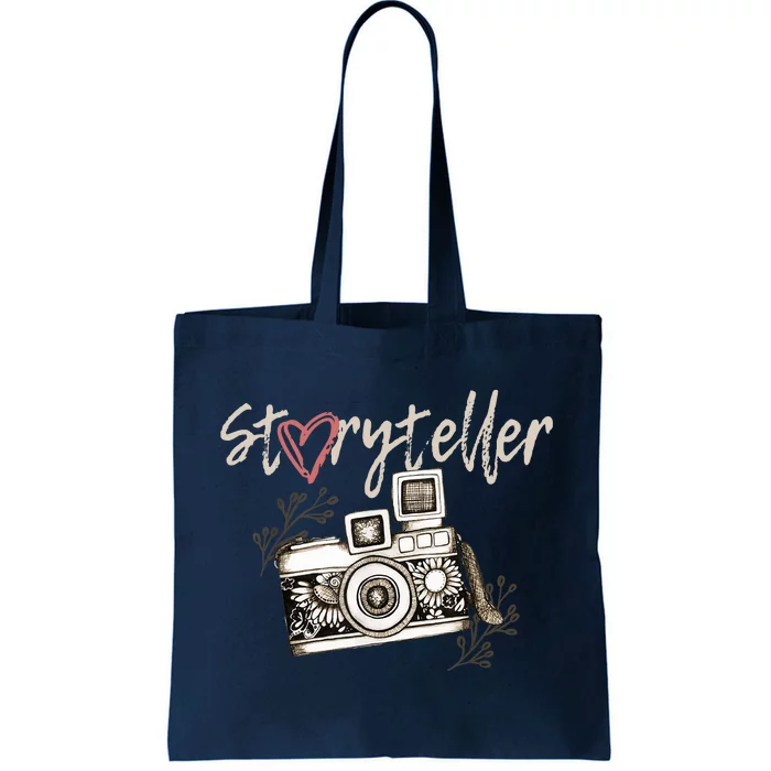 Storyteller Camera Photography Photographer Cool Tote Bag