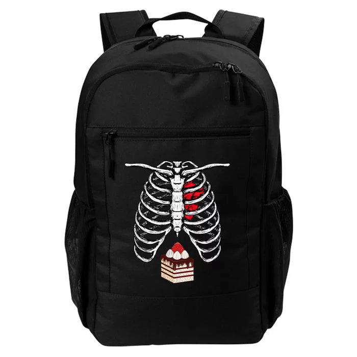 Skeleton Cake Pregnancy Pastries Expectant Dessert Halloween Daily Commute Backpack