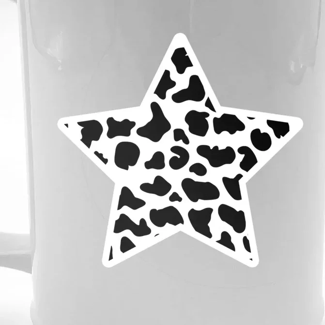 Star Cow Pattern Cute Gift Cow Print Clothing For Cow Lover Cute Gift Front & Back Beer Stein