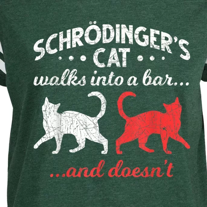 Schrodingers Cat Physics Enza Ladies Jersey Football T-Shirt