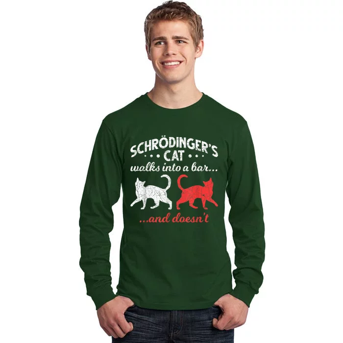 Schrodingers Cat Physics Tall Long Sleeve T-Shirt