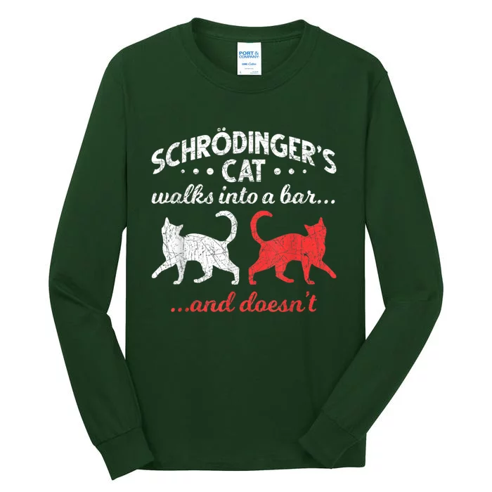 Schrodingers Cat Physics Tall Long Sleeve T-Shirt