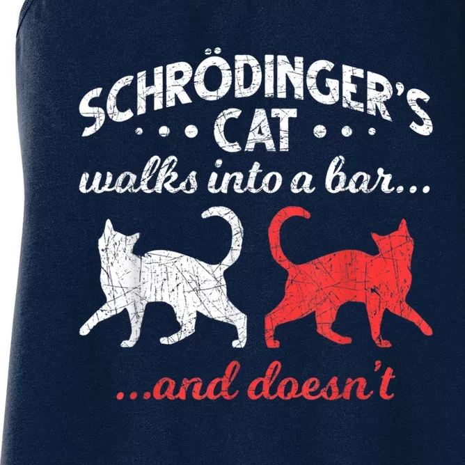 Schrodingers Cat Physics Women's Racerback Tank