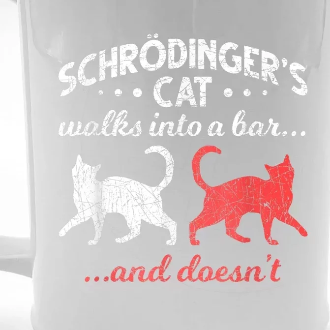 Schrodingers Cat Physics Front & Back Beer Stein