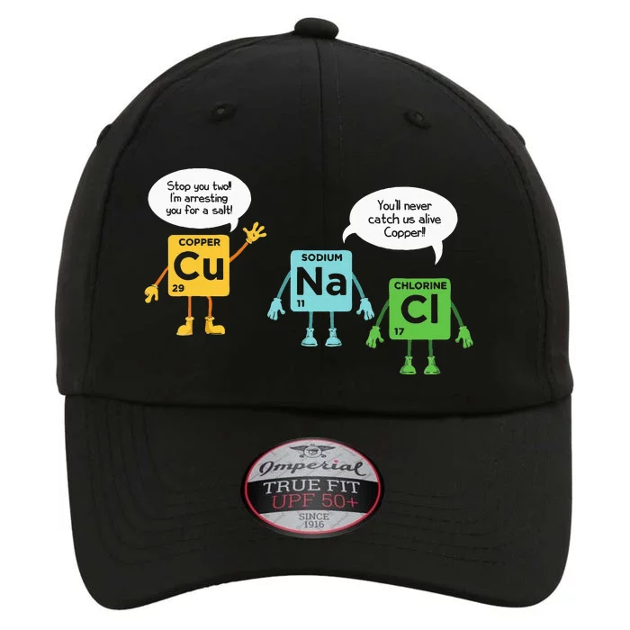 Science Chemistry Periodic Table Funny Scientist Nerd Geeks The Original Performance Cap