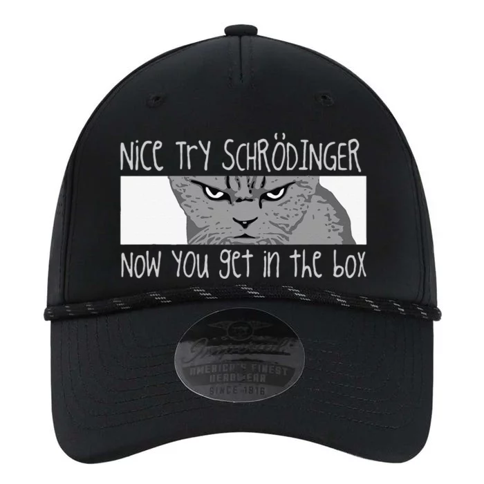 Schrodingers Cat Physicist Funny Quantum Physics Performance The Dyno Cap