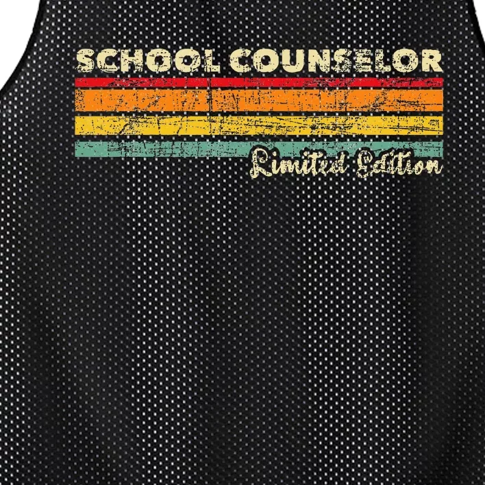 School Counselor Profession Counseling Career Guidance Mesh Reversible Basketball Jersey Tank