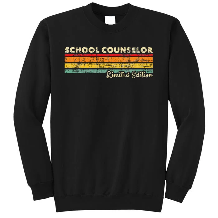 School Counselor Profession Counseling Career Guidance Tall Sweatshirt