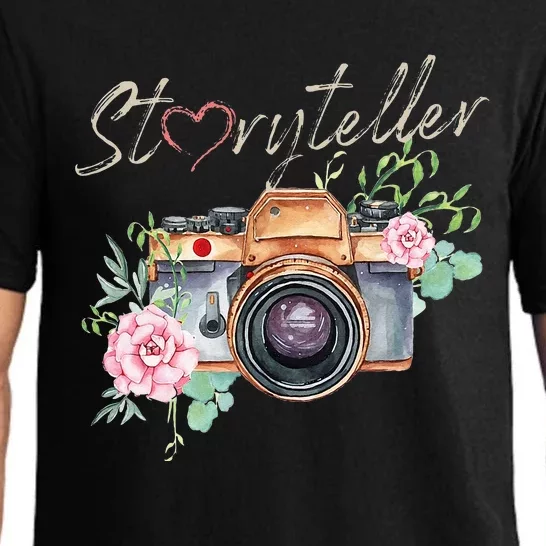 Storyteller Camera Photography Photographer Cameraman Ideas Pajama Set