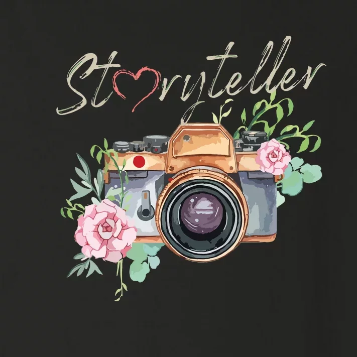 Storyteller Camera Photography Photographer Cameraman Ideas Toddler Long Sleeve Shirt