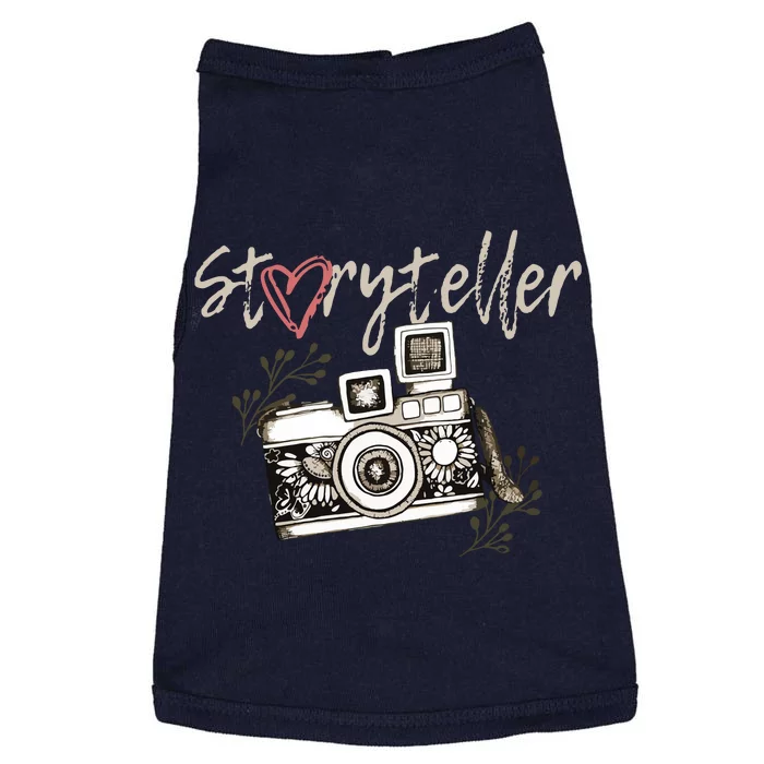 Storyteller Camera Photography Photographer Cool Doggie Tank