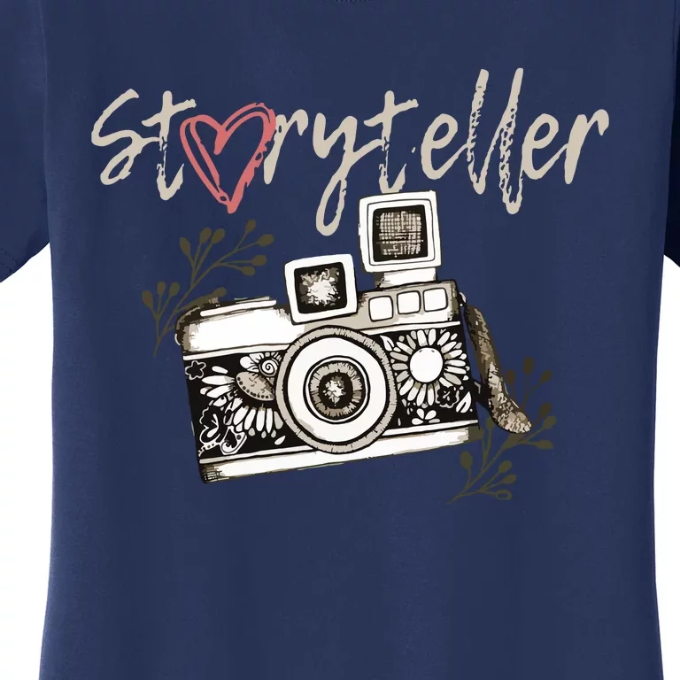 Storyteller Camera Photography Photographer Cool Women's T-Shirt